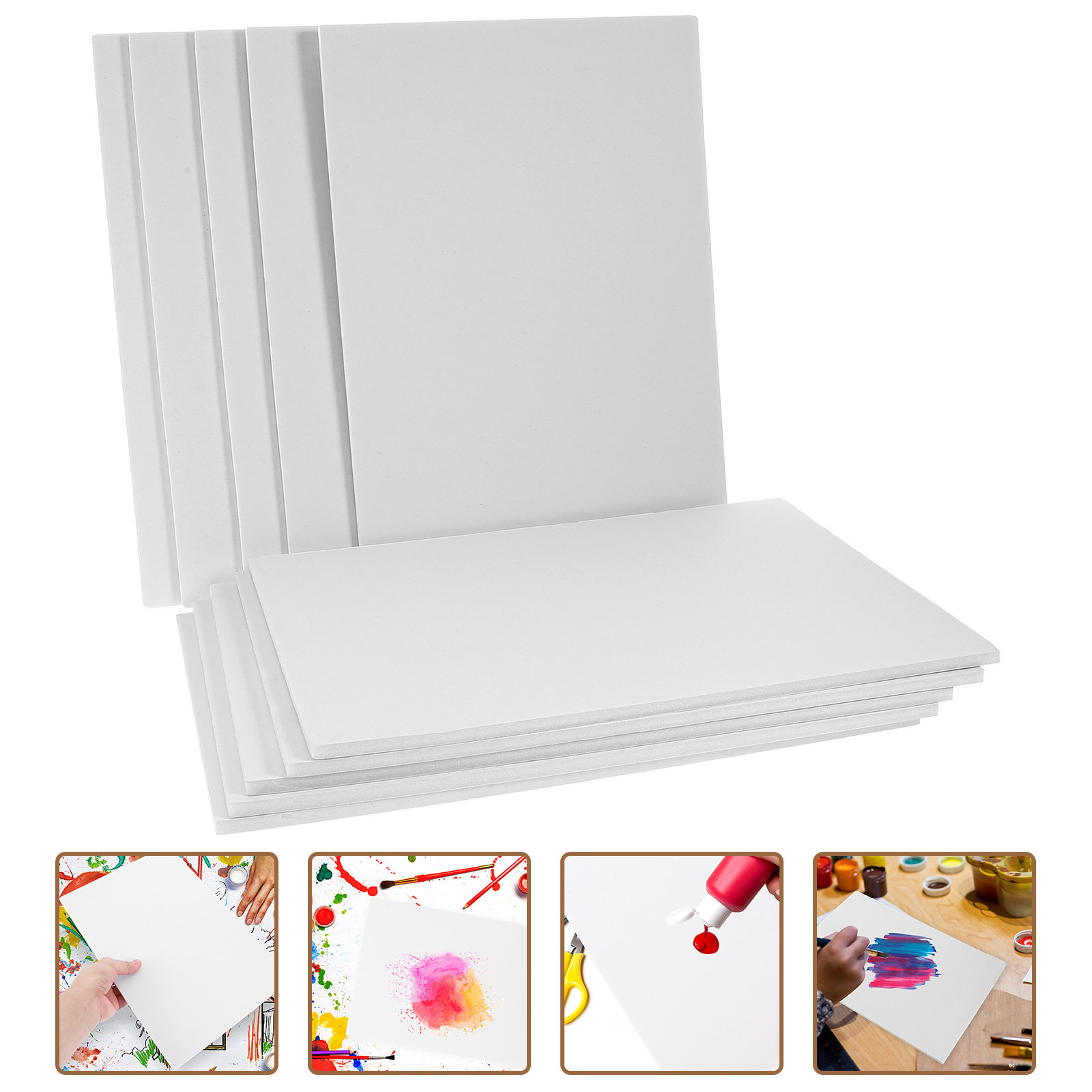 Cosplay Prop Foam Board - 10Pcs Blank Foam Boards Large Thick