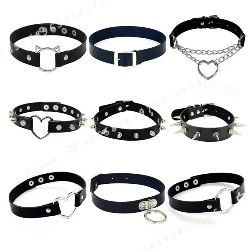 Harajuku Punk Rock Gothic Chok - Magnetic Clasp Cosplay ulasan dan harga