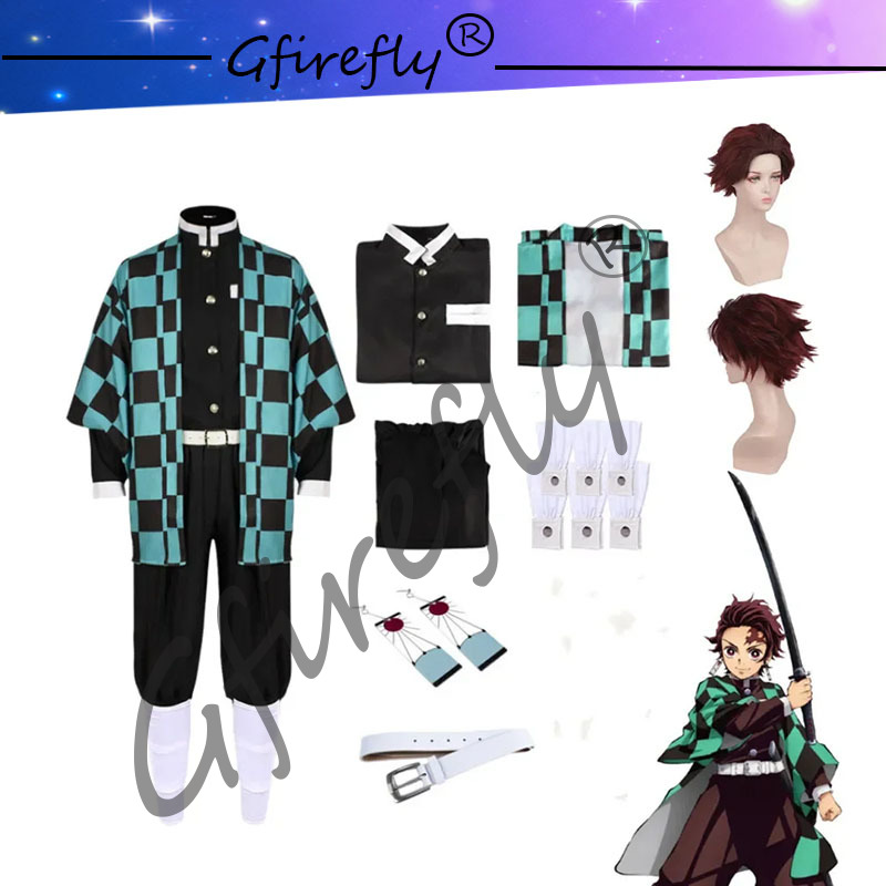 Kamado Tanjirou Cosplay Costum - Cosplay Prop Dagger ulasan dan harga