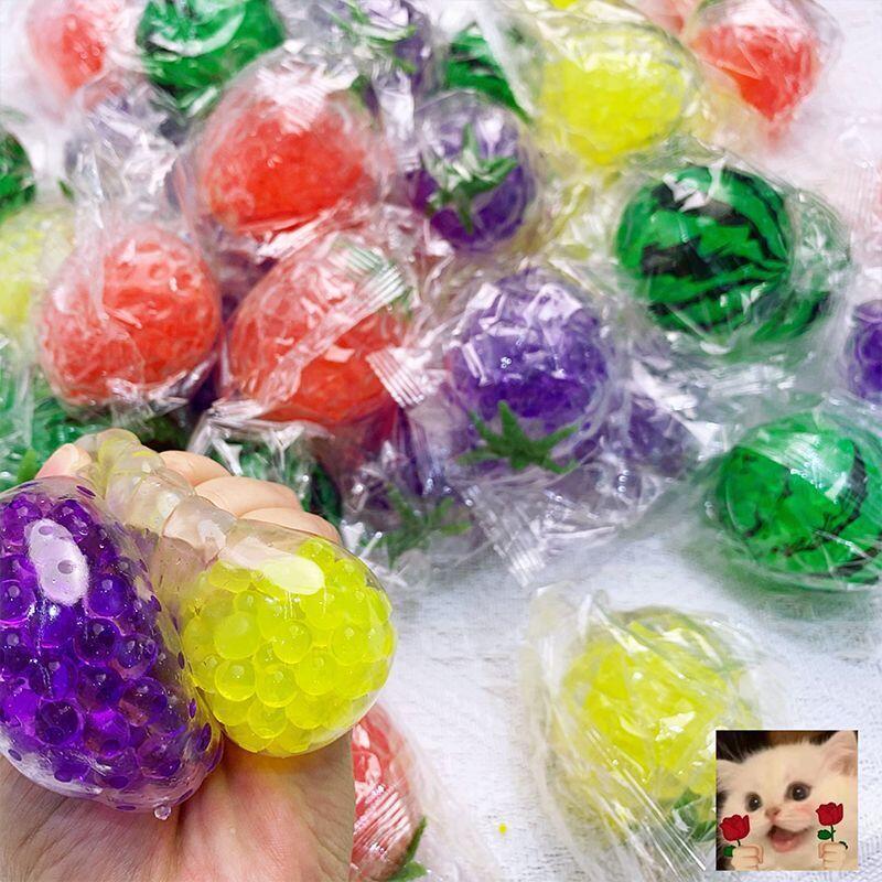 Kawaii Fruit Bead Stress Ball  - Cosplay Fireball Prop ulasan dan harga
