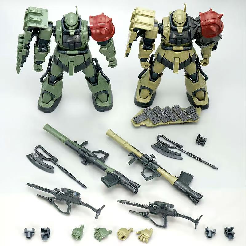HG 1/144 Zaku II F Type LeSEAN - Bandai Gundam Rg ulasan dan harga