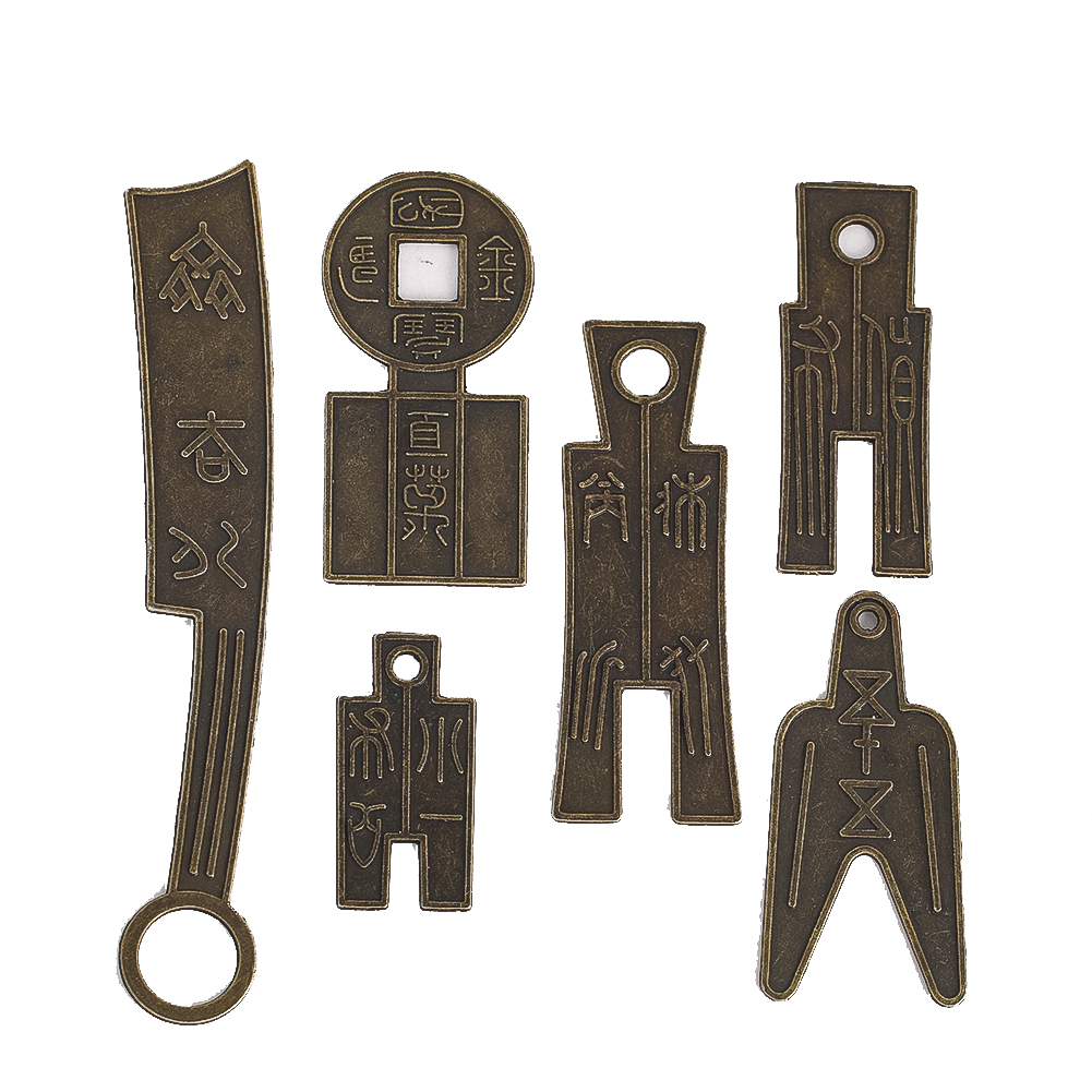 6pcs/set Ancient Chinese Knife - Craft Knife Set ulasan dan harga